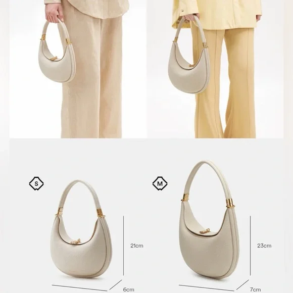 NWT Songmont Lilac Luna Bag with gold hardware - Picture 16 of 16